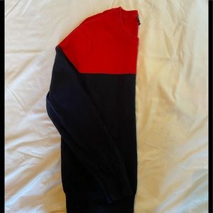 Express medium geometric block sweater